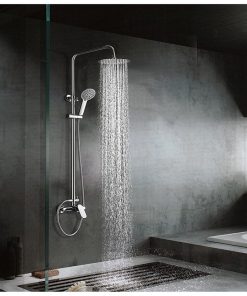 Conjunto de ducha monomando Sintra Cromo 88cm x 124cm BDS008