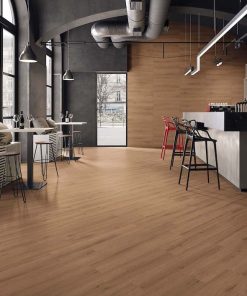 LOSA PORCELANICA ESPAÑOLA NATURA COGNAC PORCELANICO IMITACION MADERA 90X23 1.215M2 (PRECIO POR CAJA)