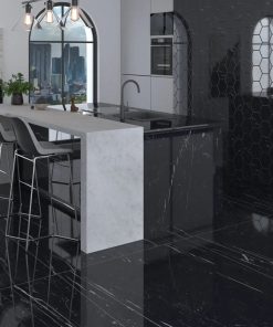 LOSA PORCELANICA  ESPAÑOLA LUCA NERO 120X120  2.88M2 X CAJA  (precio Por Caja)